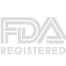 FDA Registered logo in gray
